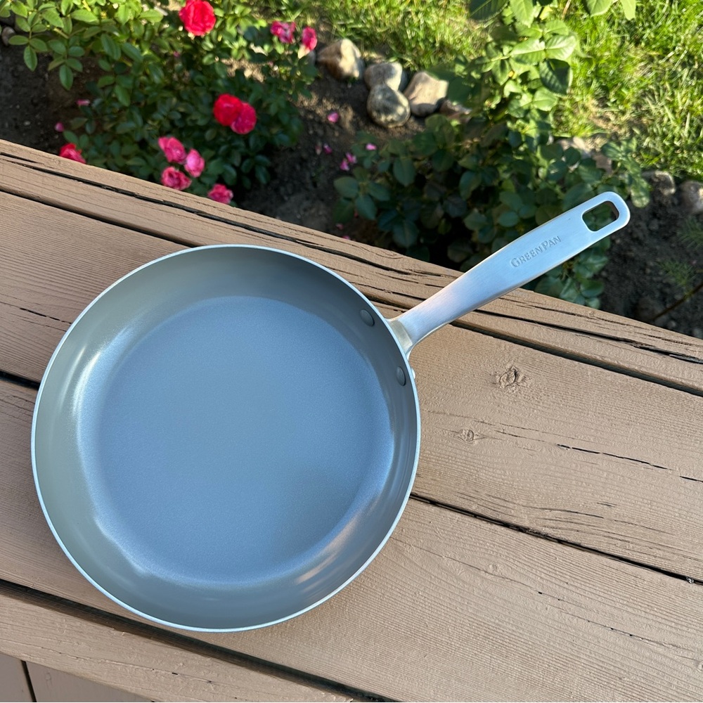 10” GreenPan Premium Tri-Ply Chatham Ceramic Nonstick Frying Pan Skillet 26cm